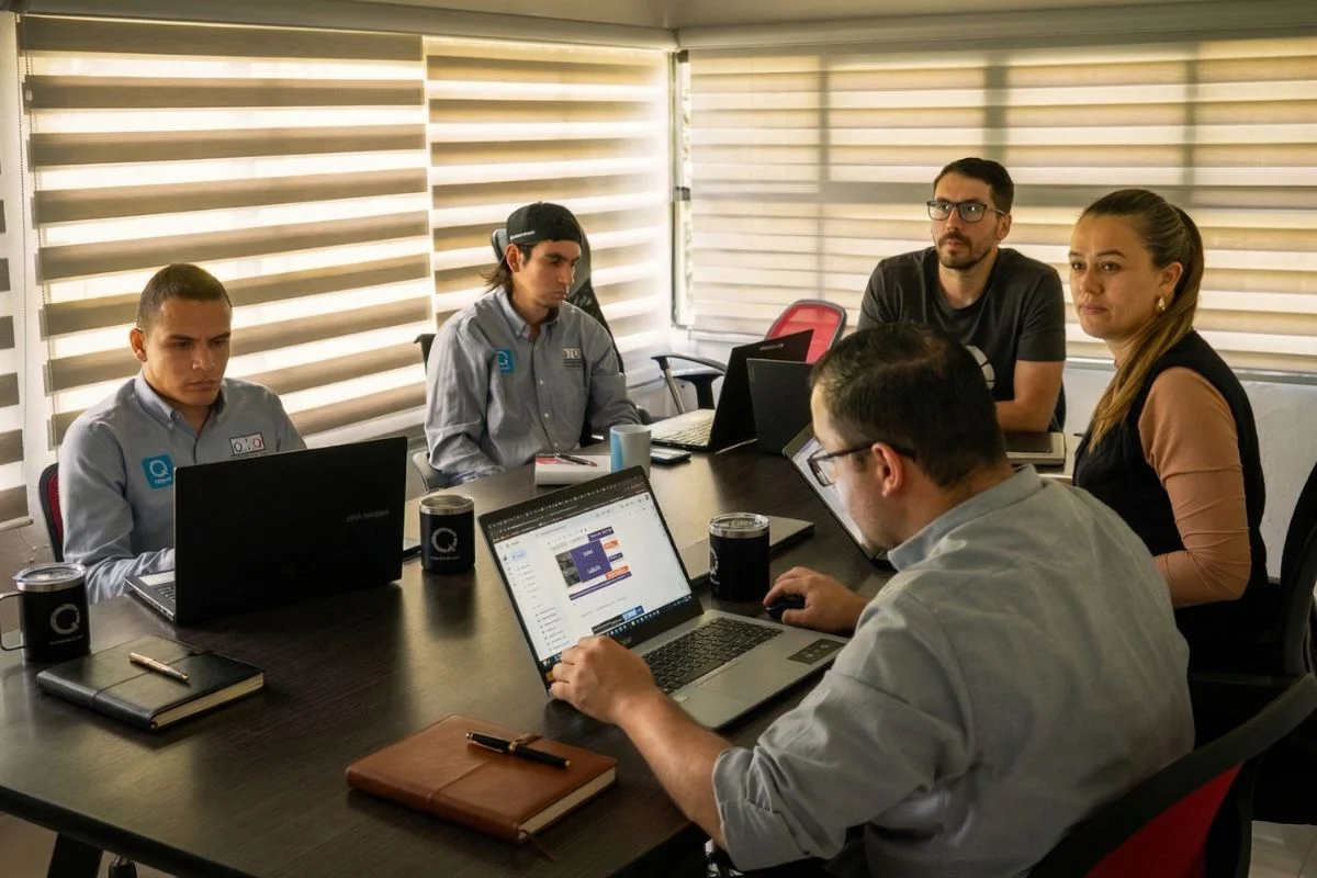 Réunion de conseil en entreprise