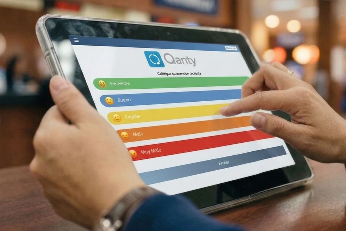 Personne évaluant un service avec des étoiles